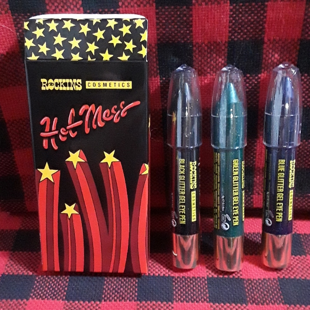 Hot Mess Rockins Glitter Eye Pen Set
